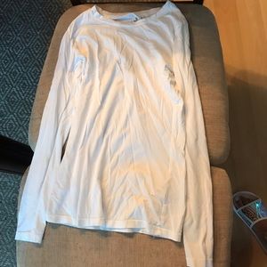 Long Sleeve White Top